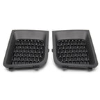 2 PCS Car Left + Right Front Bumper Lower Grille Bezel Cover for Jeep Renegade, Left + Right