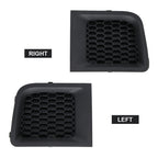 2 PCS Car Left + Right Front Bumper Lower Grille Bezel Cover for Jeep Renegade, Left + Right