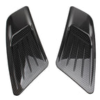 2 PCS Car Decorative Air Flow Intake Scoop Bonnet Side Fender Vent Hood Set for Ford Mustang 2015-2017, Carbon Fiber, For Ford Mustang 2015-2017, Carbon Fiber