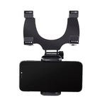 Car Rearview Mirror Mobile Phone Bracket Navigation Recorder Rotating Holder, Car Rearview Mirror Phone Bracket