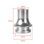 Car Gear Head Adapter Gear Lever Base Connector Stopper M12x1.25 with 3 Copper Adapter