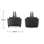 Car Rear Air Conditioning Exhaust Switch Paddle Air Conditioning Leaf Clip for BMW X5 / X6, Left and Right Drive Universal, For BMW X5 / X6 Rear