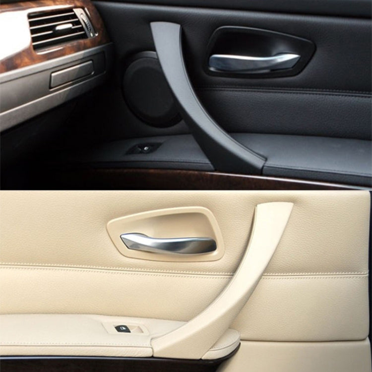 Car Right Side Door Outside Cover for BMW E90 2005-2012, Left and Right Drive Universal, Right Cover (Beige), Right Cover (Black), Right Cover (Grey)