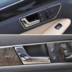 Car Left Side Electroplating Bright Inner Door Handle for Mercedes-Benz C Class W204 / X204 2008-2015, Left and Right Drive Universal, Left Side Bright