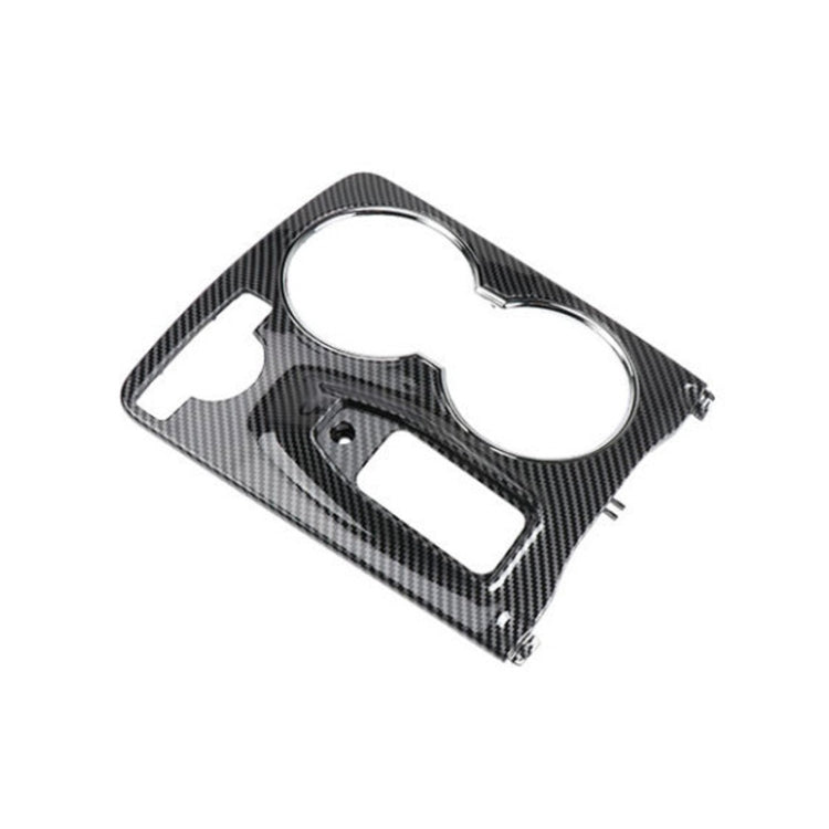 Car Carbon Fiber Central Control Storage Box Cover 2046800107 for Mercedes-Benz GLK Class X204 2008-2015, Left Driving, For Mercedes-Benz GLK Class Carbon Fiber