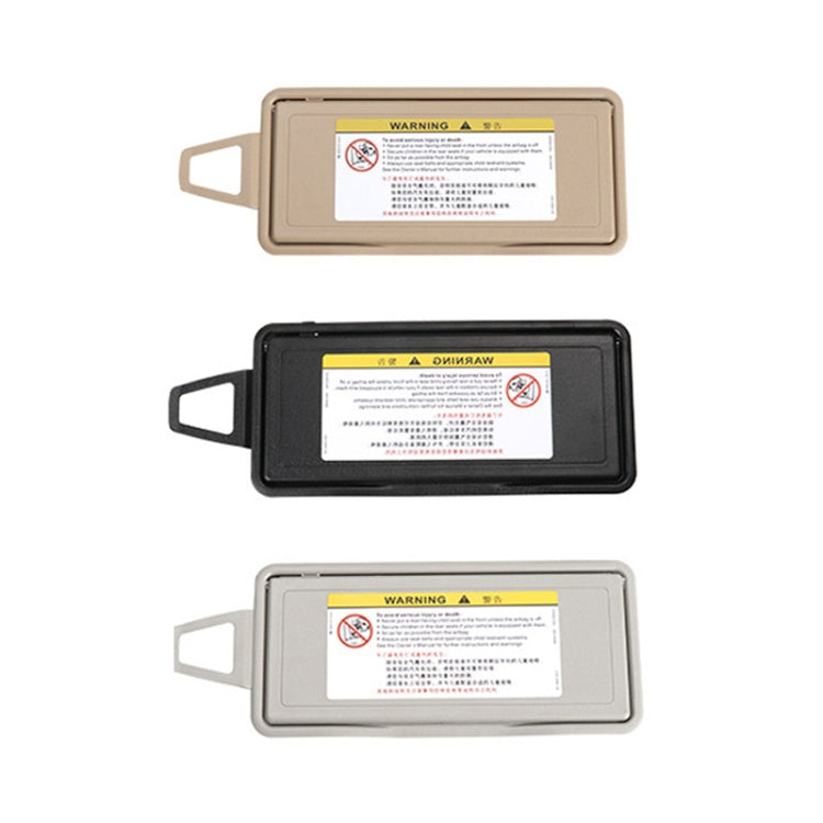 Car Front Row Right Sun Visor Makeup Mirror for Mercedes-Benz S Class W220 1998-2005, Left and Right Drive Universal, Right (Beige), Right (Black), Right (Grey)