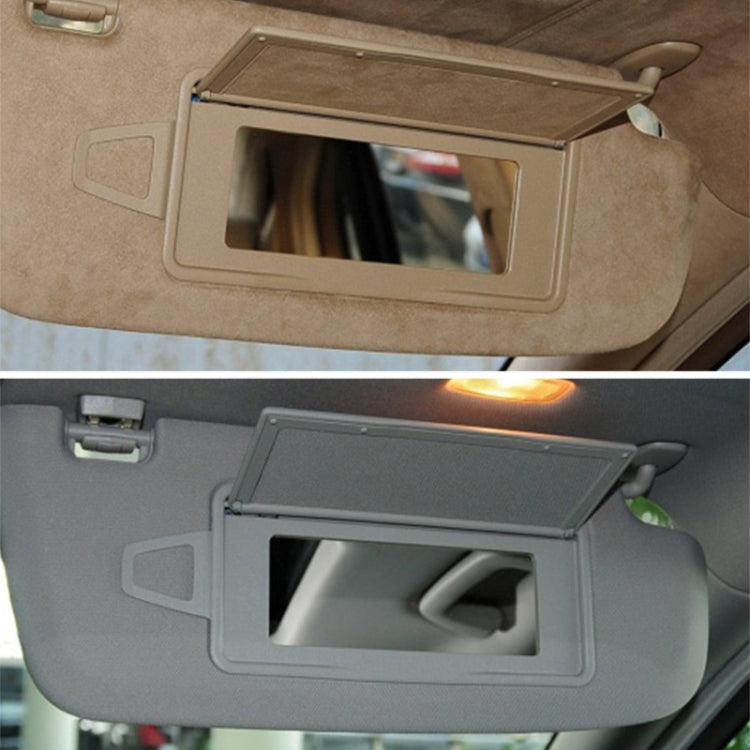Car Front Row Right Sun Visor Makeup Mirror for Mercedes-Benz S Class W220 1998-2005, Left and Right Drive Universal, Right (Beige), Right (Black), Right (Grey)