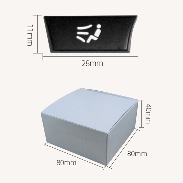 Car Air Conditioner Panel Switch Button 11-button 61319313923 for BMW  F10 / F07 / F02, 11-button