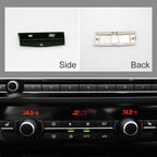 Car Air Conditioner Panel Switch Button 11-button 61319313923 for BMW  F10 / F07 / F02, 11-button