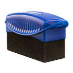 5 PCS FJYS-01 Car Tires Polishing Waxing Oiling Sponge Brush without Cover, Size: 12x5.5x7cm, Random Color Delivery, without Cover