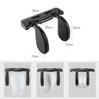 A02 Adjustable Car Auto U-shaped Memory Foam Neck Rest Cushion Seat Pillow, A02 (Black), A02 (Beige)