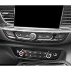 Car Carbon Fiber Navigation Panel Decorative Sticker for Buick Regal 2017-2021, Navigation Panel