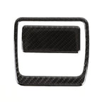 2 in 1 Car Carbon Fiber Front Passenger Seat Storage Box Switch Decorative Sticker for Buick Regal 2017-2021, Front Passenger Seat Storage Box