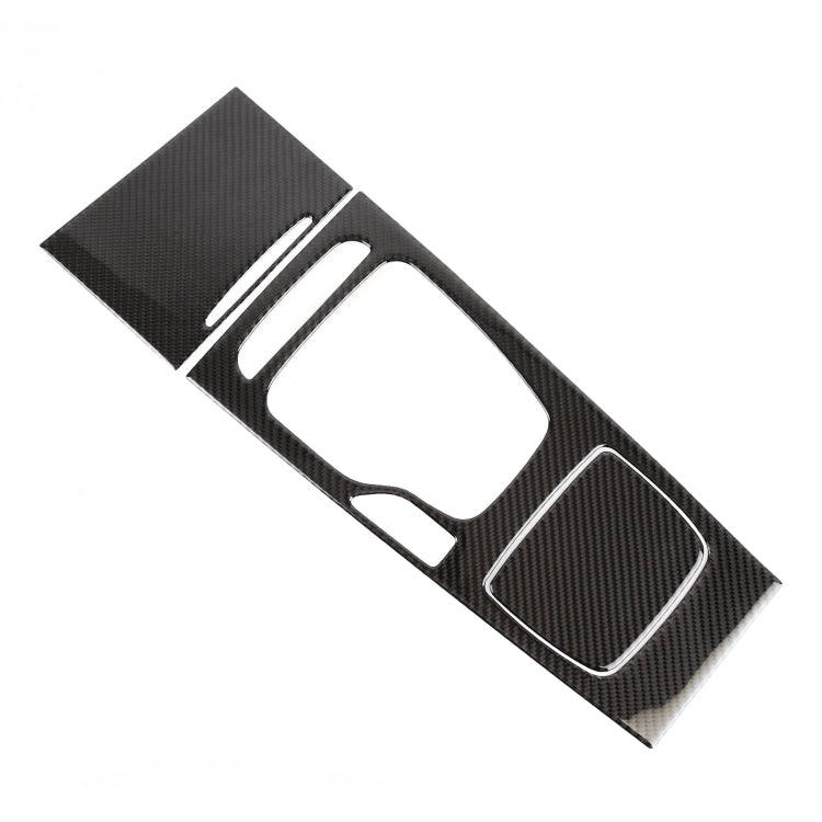 3 in 1 Car Carbon Fiber Gear Panel Decorative Sticker for Buick Regal 2017-2021, Gear Panel