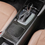 3 in 1 Car Carbon Fiber Gear Panel Decorative Sticker for Buick Regal 2017-2021, Gear Panel