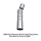 ZK-010 Car 16mm Universal Spark Plug Removal Sleeve Tool for BMW, 16mm