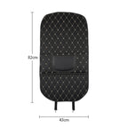 Car All-inclusive Seat Back Anti-kick Mat Rear Anti-dirty Pad Large Size, Car Anti-kick Pad Large Size