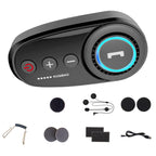 K10 Motorcycle Bluetooth Helmet Headset, Black Hard Pole Microphone, Black Hard Pole Microphone, Black Hidden Microphone, Carbon Fiber Hard Pole Microphone, Carbon Fiber Hidden Microphone