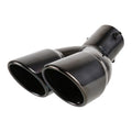 Universal Car Styling Stainless Steel Elbow Exhaust Tail Muffler Tip Pipe, Inside Diameter: 7.2cm, Elbow Inside Diameter: 7.2cm (Grey), Elbow Inside Diameter: 7.2cm (Blue), Elbow Inside Diameter: 7.2cm (Silver)