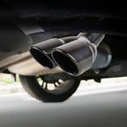 Universal Car Styling Stainless Steel Elbow Exhaust Tail Muffler Tip Pipe, Inside Diameter: 7.2cm, Elbow Inside Diameter: 7.2cm (Grey), Elbow Inside Diameter: 7.2cm (Blue), Elbow Inside Diameter: 7.2cm (Silver)