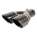 Universal Car Styling Stainless Steel Straight Exhaust Tail Muffler Tip Pipe, Inside Diameter: 7.2cm, Straight Inside Diameter: 7.2cm (Grey), Straight Inside Diameter: 7.2cm (Blue), Straight Inside Diameter: 7.2cm(Silver)
