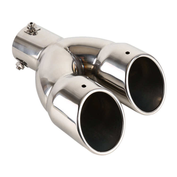 Universal Car Styling Stainless Steel Straight Exhaust Tail Muffler Tip Pipe, Inside Diameter: 6cm, Straight Inside Diameter: 6cm(Silver), Straight Inside Diameter: 6cm (Grey), Straight Inside Diameter: 6cm (Blue)