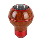 Car Shift Handball Gear Lever Gear 5-stall Wood Texture Shift Knob, 6-stall Wood Texture Shift Knob