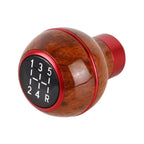 Car Shift Handball Gear Lever Gear 5-stall Wood Texture Shift Knob, 6-stall Wood Texture Shift Knob