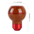 Car Shift Handball Gear Lever Gear 5-stall Wood Texture Shift Knob, 6-stall Wood Texture Shift Knob