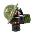 Universal Face Mask Shape Manual or Automatic Gear Shift Knob Fit for All Car, Face Mask Shape Shift Knob Fit