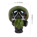 Universal Face Mask Shape Manual or Automatic Gear Shift Knob Fit for All Car, Face Mask Shape Shift Knob Fit