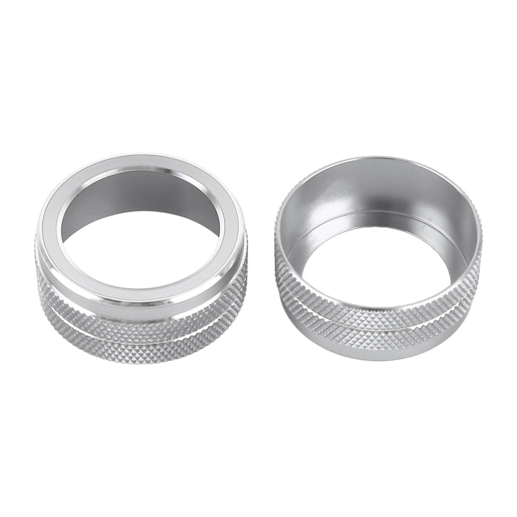 2 PCS Car Metal Air Conditioner Knob Case for Toyota Corolla / Levin / Allion / Yaris 2019-2021, For Toyota Corolla (Silver), For Toyota Corolla (Black), For Toyota Corolla (Blue), For Toyota Corolla (Purple), For Toyota Corolla (Red)