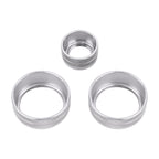 3 PCS Car Metal Air Conditioner Knob Case for BMW X1 / X2 / GT, For BMW X1 / X2 / GT (Silver), For BMW X1 / X2 / GT (Blue), For BMW X1 / X2 / GT (Red)
