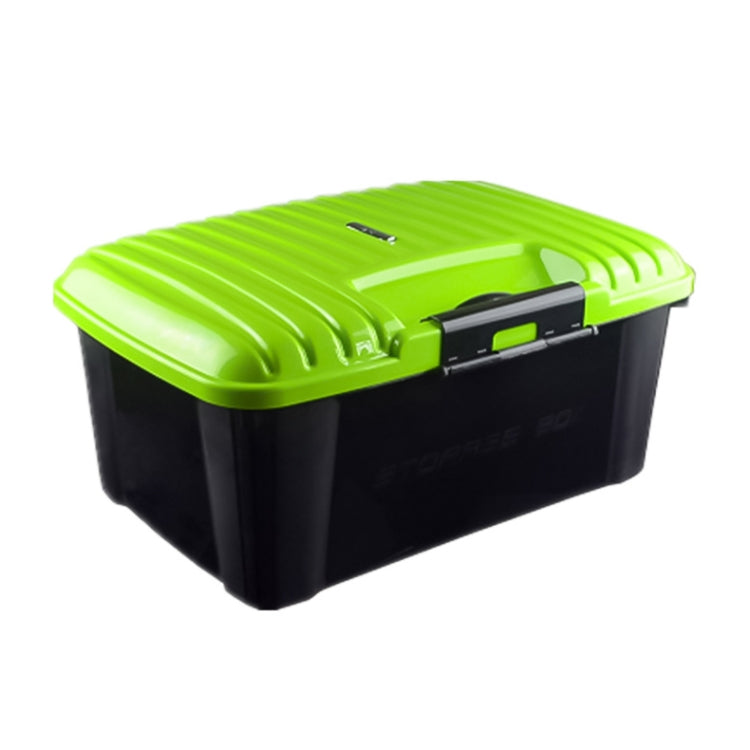 3R-2001 Car / Household Storage Box Sealed Box, Capacity: 30L, 30L (Yellow), 30L (Black), 30L (Pink), 30L (Green), 30L (Blue)