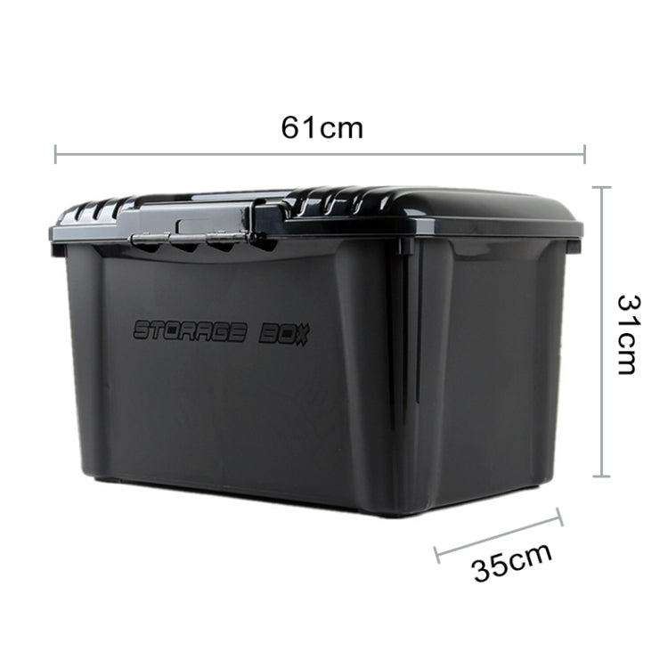 3R-2001 Car / Household Storage Box Sealed Box, Capacity: 50L, 50L (Black), 50L (Pink), 50L (Green), 50L (Blue), 50L (Yellow)