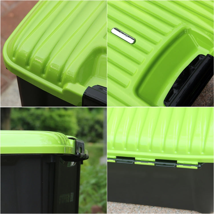 3R-2001 Car / Household Storage Box Sealed Box, Capacity: 50L, 50L (Black), 50L (Pink), 50L (Green), 50L (Blue), 50L (Yellow)