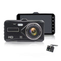 X97 4 inch Front and Rear Dual-recording HD 1080P Night Vision Driving Recorder Support Loop Recording / Parking Monitoring, X97