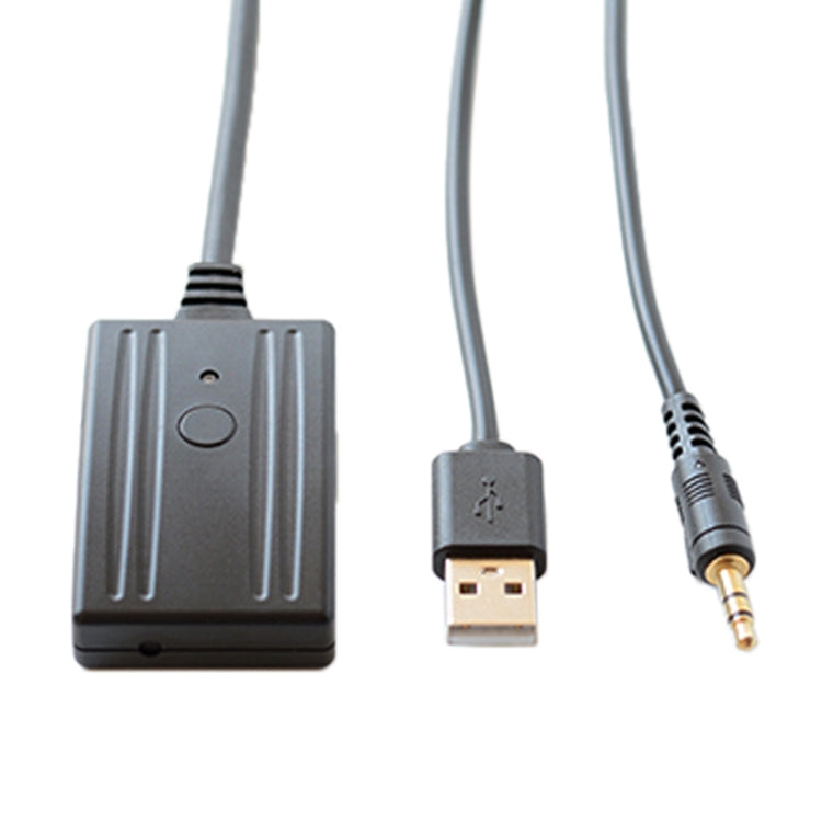 Car AUX Audio Bluetooth Music + MIC + Support for Changing Music, Car AUX Audio Cable