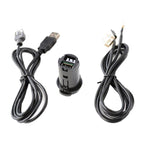 Car RD45 USB / AUX Audio Adapter Cable for Citroen C2/C5 / Peugeot 207/307/408/508/4007, For Citroen C2/C5 / Peugeot 207/307/408/508/4007