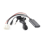 Car Wireless Bluetooth Module AUX Audio Adapter Cable AUX Bluetooth Music + MIC for Mazda M6 M3 RX-8 MX-5 / Bestune B70, For Mazda M6 M3 RX-8 MX-5