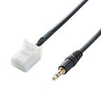 Car 3.5mm Male AUX Audio Cable for Mazda 5 8 CX9 CX7, For Mazda 5 8 CX9 CX7