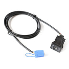 Car AUX Interface + Cable Wiring Harness for Mercedes-Benz Smart 450, For Mercedes-Benz Smart