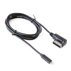 Car AMI AUX 8Pin Interface Audio Cable Wiring Harness for Mercedes-Benz, For Mercedes-Benz(8Pin)