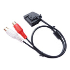 Car 2RCA AUX IN Audio Cable Wiring Harness for Mercedes-Benz Comand 2.0, For Mercedes-Benz Comand 2.0(2RCA)