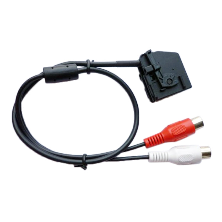 Car 2RCA AUX IN Audio Cable Wiring Harness for Mercedes-Benz Comand 2.0, For Mercedes-Benz Comand 2.0(2RCA)