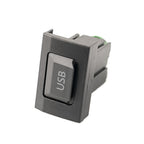 Car Center Console CD Reserved Position Modified USB Port 3.3x2.3cm for Volkswagen / Audi / Skoda, 3.3 x 2.3cm