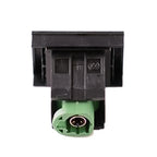Car Center Console CD Reserved Position Modified USB Port 3.3x2.3cm for Volkswagen / Audi / Skoda, 3.3 x 2.3cm