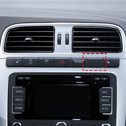 Car Center Console CD Reserved Position Modified USB Port 3.3x2.3cm + Cable Wiring Harness for Volkswagen / Audi / Skoda, Cable Length: 1m, 3.3 x 2.3cm, Cable Length: 1m