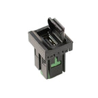 Car Center Console CD Reserved Position Modified USB Port 2.6x2.3cm for Volkswagen / Audi / Skoda, 2.6x2.3cm