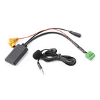 Car MMI3G AMI Bluetooth Music AUX Audio Cable + MIC for Audi Q5 A6L A4L Q7 A5 S5, For Audi Q5
